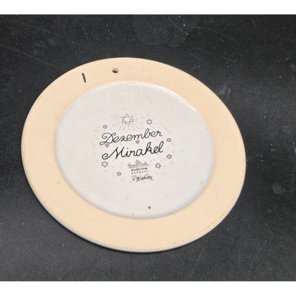 Bjorn Wiinblad Rosenthal Studio Porcelain Dezember Mirakel 6
